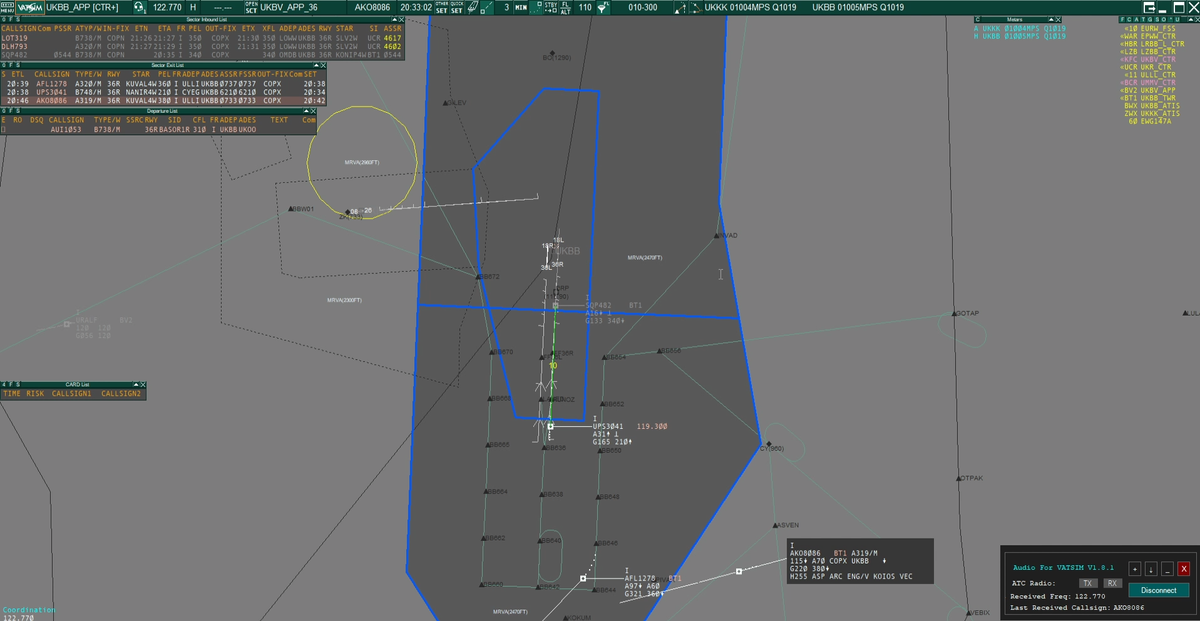 Clip from vACC Ukraine 16th anniversary